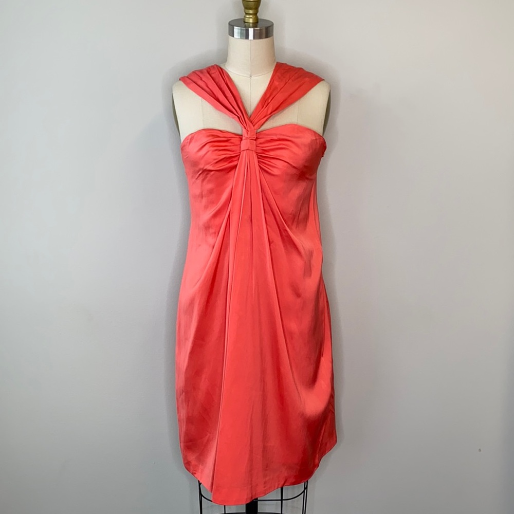 Reiss Grecian Coral/Orangish Dress